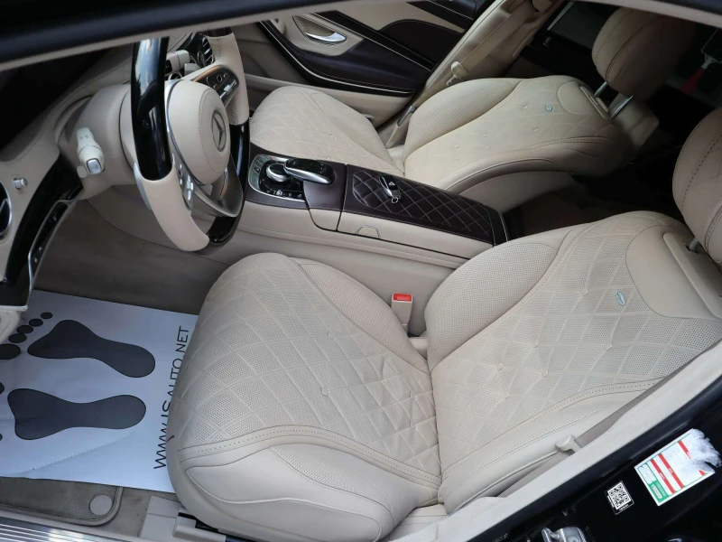 Mercedes-Benz S 560 Maybach/4matic/3D Burmester/Камера360/DESIGNO/, снимка 10 - Автомобили и джипове - 51359950