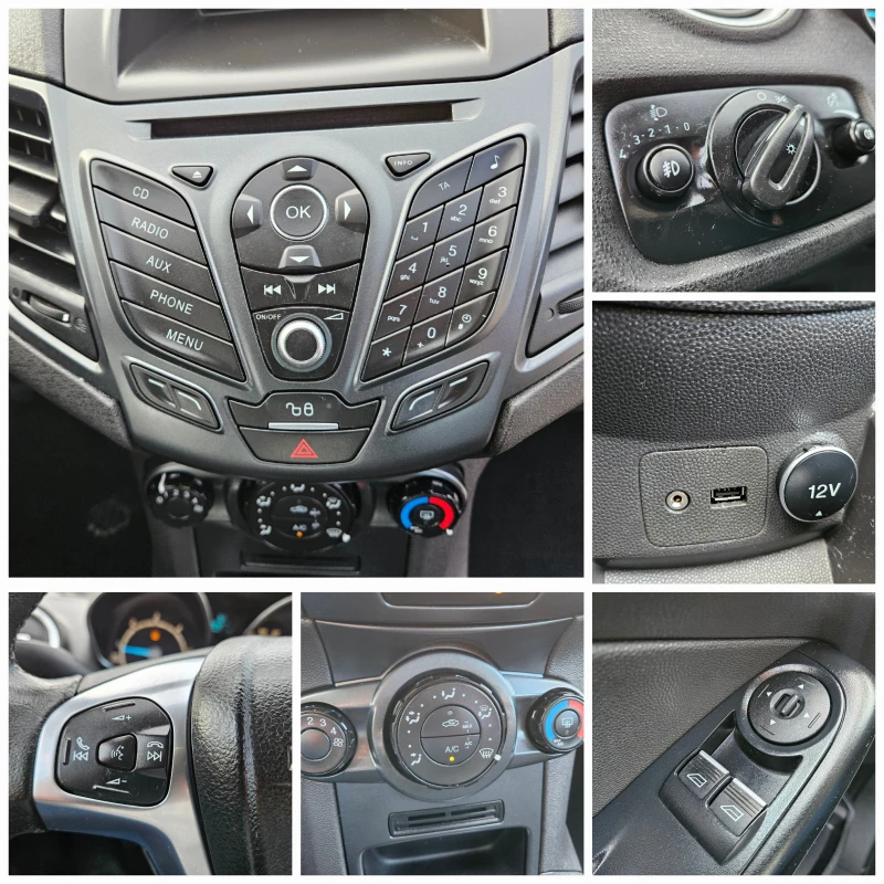 Ford Fiesta 1.5 FACELIFT/KLIMA/Euro-6, снимка 15 - Автомобили и джипове - 53481902