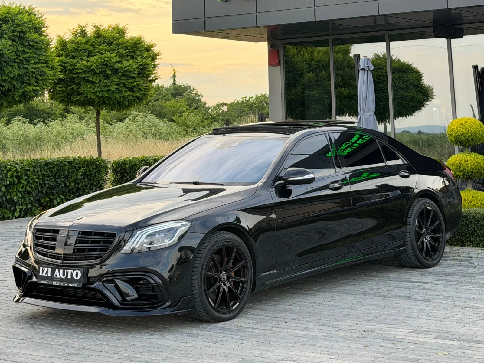 Mercedes-Benz S 350 D/9G/BRABUS FACE/FULL MAX/LIZING, снимка 3 - Автомобили и джипове - 54743365