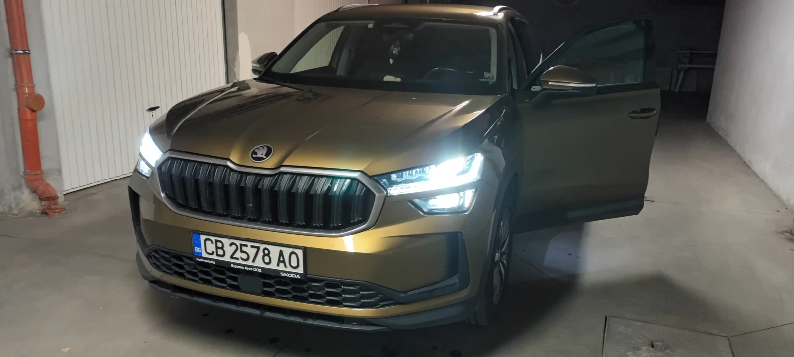 Skoda Kodiaq 2.0 TDI 4x4 193 kc. Matrix, снимка 14 - Автомобили и джипове - 56301283