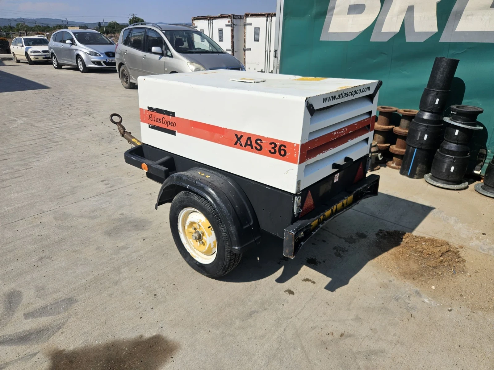 Компресори Atlas Copco XAS 36, снимка 3 - Индустриална техника - 56089976