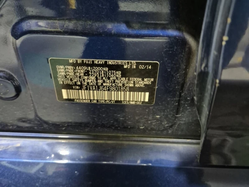 Subaru WRX * W/SPORT TECH PKG * CARFAX * БЕЗ ПЪРВОНАЧАЛНА ВНО, снимка 7 - Автомобили и джипове - 52972912