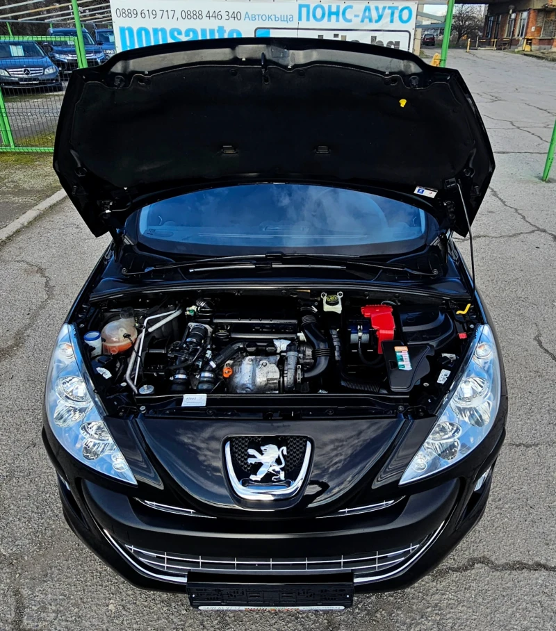 Peugeot 308 1.6HDi/109к/6ск./NAVi/ПАНОРАМА/РЕАЛНИ КМ/2010г., снимка 17 - Автомобили и джипове - 53114093