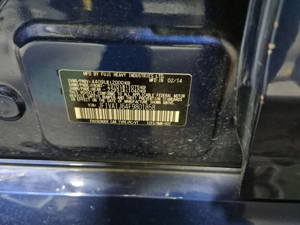 Subaru WRX * W/SPORT TECH PKG * CARFAX * ��� ������������ ��� | Mobile.bg � ����������� 7