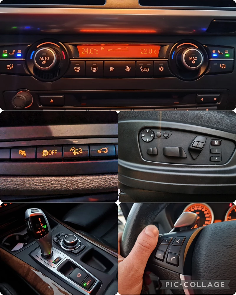 BMW X6 286kc/ОБДУХВАНЕ/4 х ПОДРЕВ/4х КАМЕРИ/ВАКУУМ/KEYLES, снимка 15 - Автомобили и джипове - 52942878