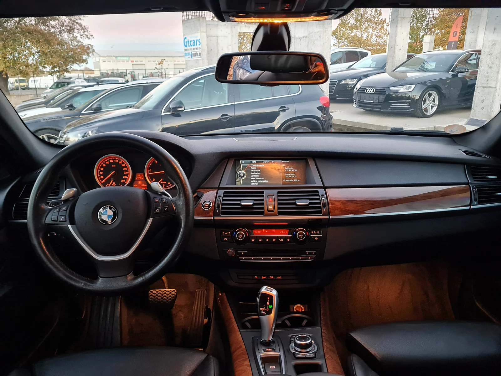 BMW X6 286kc/ОБДУХВАНЕ/4 х ПОДРЕВ/4х КАМЕРИ/ВАКУУМ/KEYLES - изображение 9