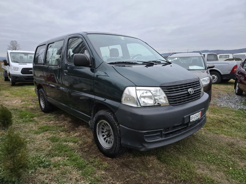 Toyota Hiace D4D 4х4 7места Климатик, снимка 2 - Бусове и автобуси - 47991959