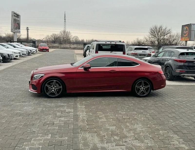 Mercedes-Benz C 220 d Coup&#233; AMG Pack Подгрев/Камера/Дистроник, снимка 7 - Автомобили и джипове - 43584240