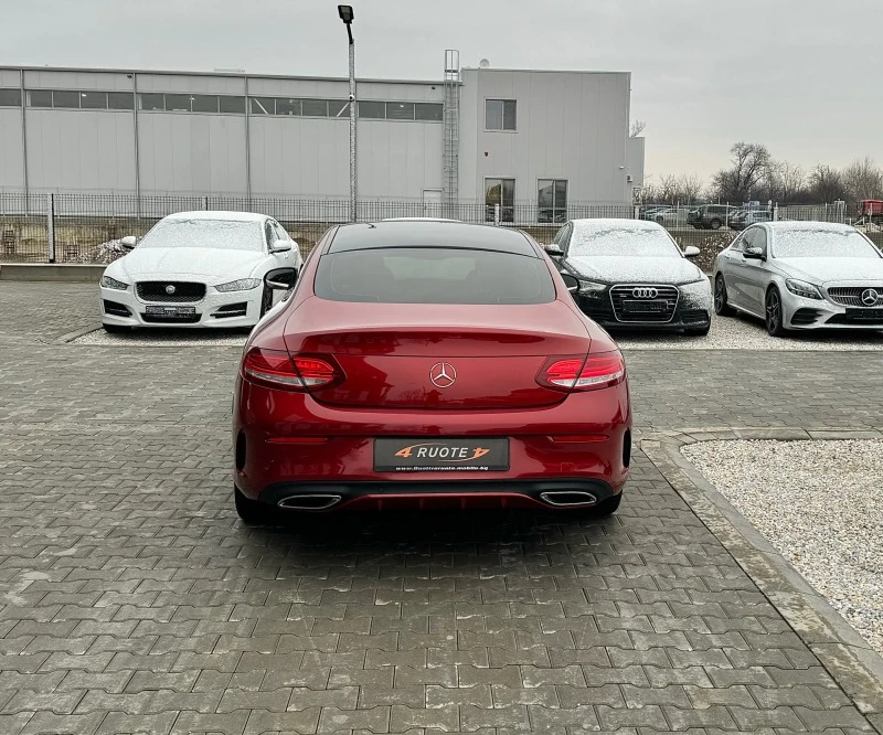 Mercedes-Benz C 220 d Coup&#233; AMG Pack Подгрев/Камера/Дистроник, снимка 5 - Автомобили и джипове - 43584240