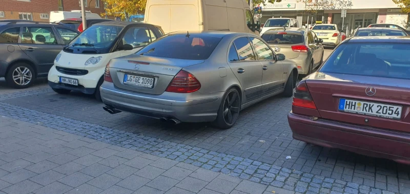 Mercedes-Benz E 320 AMG пакет редови мотор, снимка 9 - Автомобили и джипове - 48471266