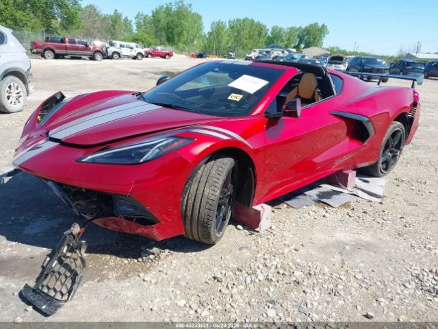 Chevrolet Corvette STINGRAY RWD 2LT КЛИП НА ДВИГАТЕЛ