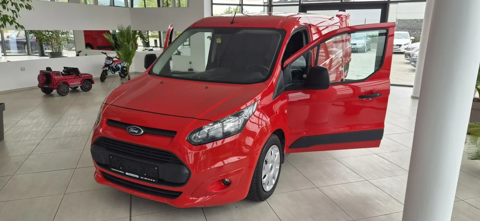 Ford Connect MAXI= 3 МЕСТА= 1.6TDCi-116ps КЛИМАТИК* 2015г.EURO5