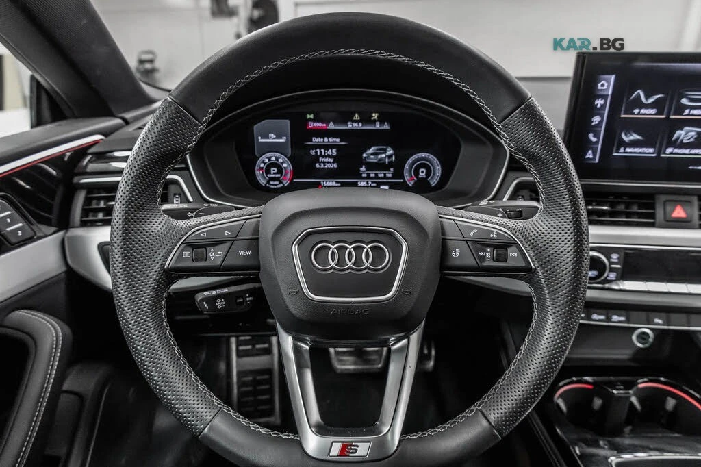Audi A5 * S-Line* * HeadUp* АвтоКредит* (ЦЕНА ДО БГ)* , снимка 8 - Автомобили и джипове - 54621710