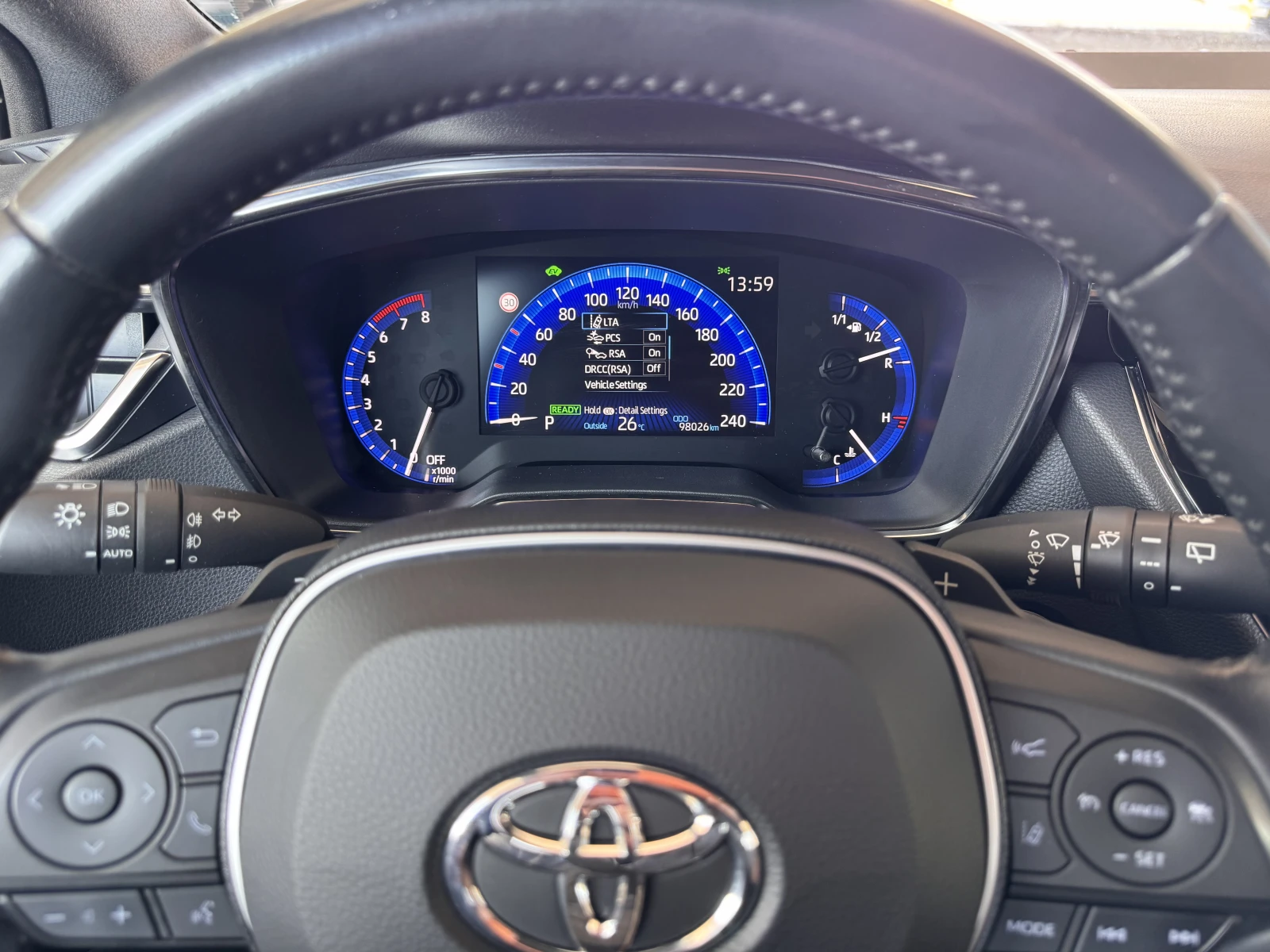 Toyota Corolla ЕXECUTIVE/2.0 HYBRID/184K.C./е-CVT/ГАРАНЦИЯ, снимка 12 - Автомобили и джипове - 56130019