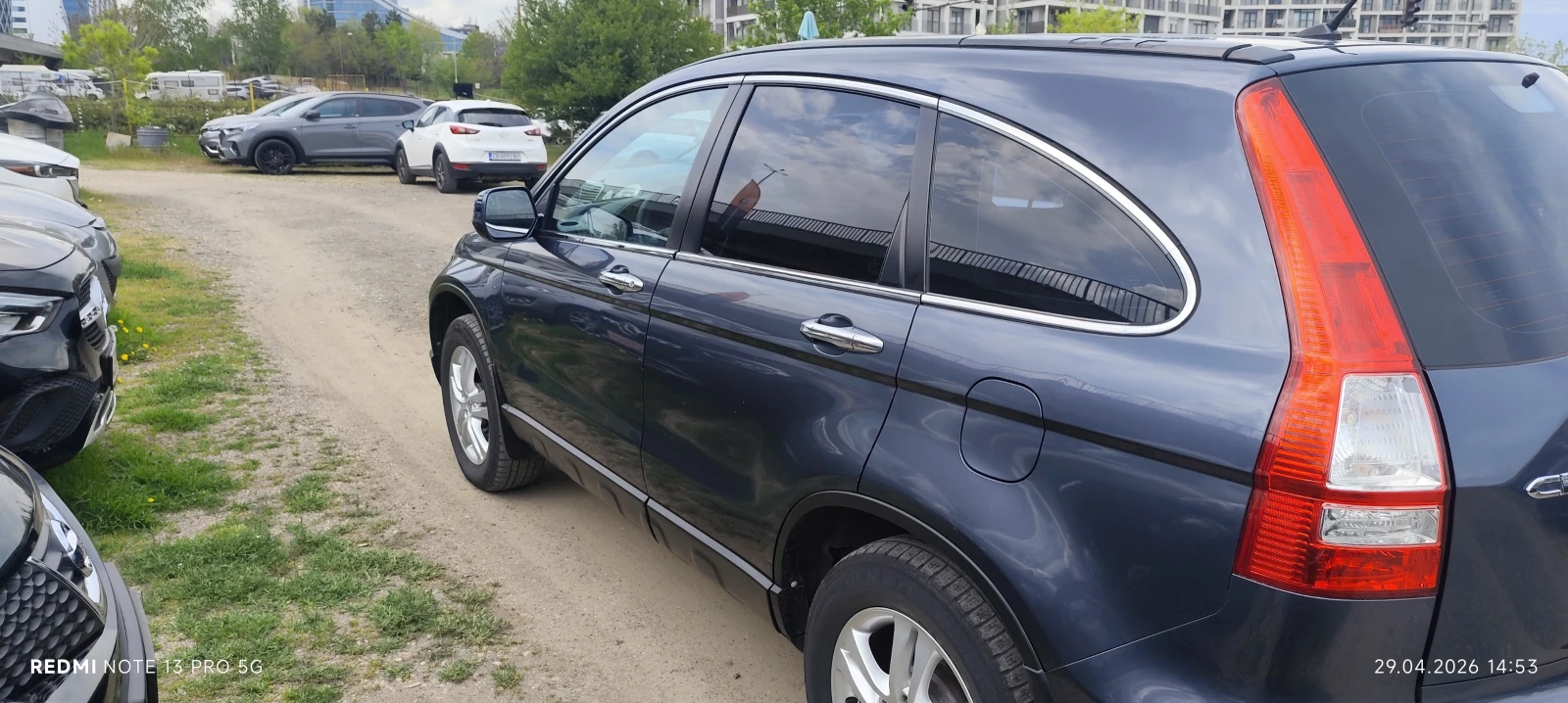 Honda Cr-v 2.2 i-DTEC 150 к.с, 4X4, КСЕНОН, Лед, КАМЕРА, снимка 7 - Автомобили и джипове - 54389425
