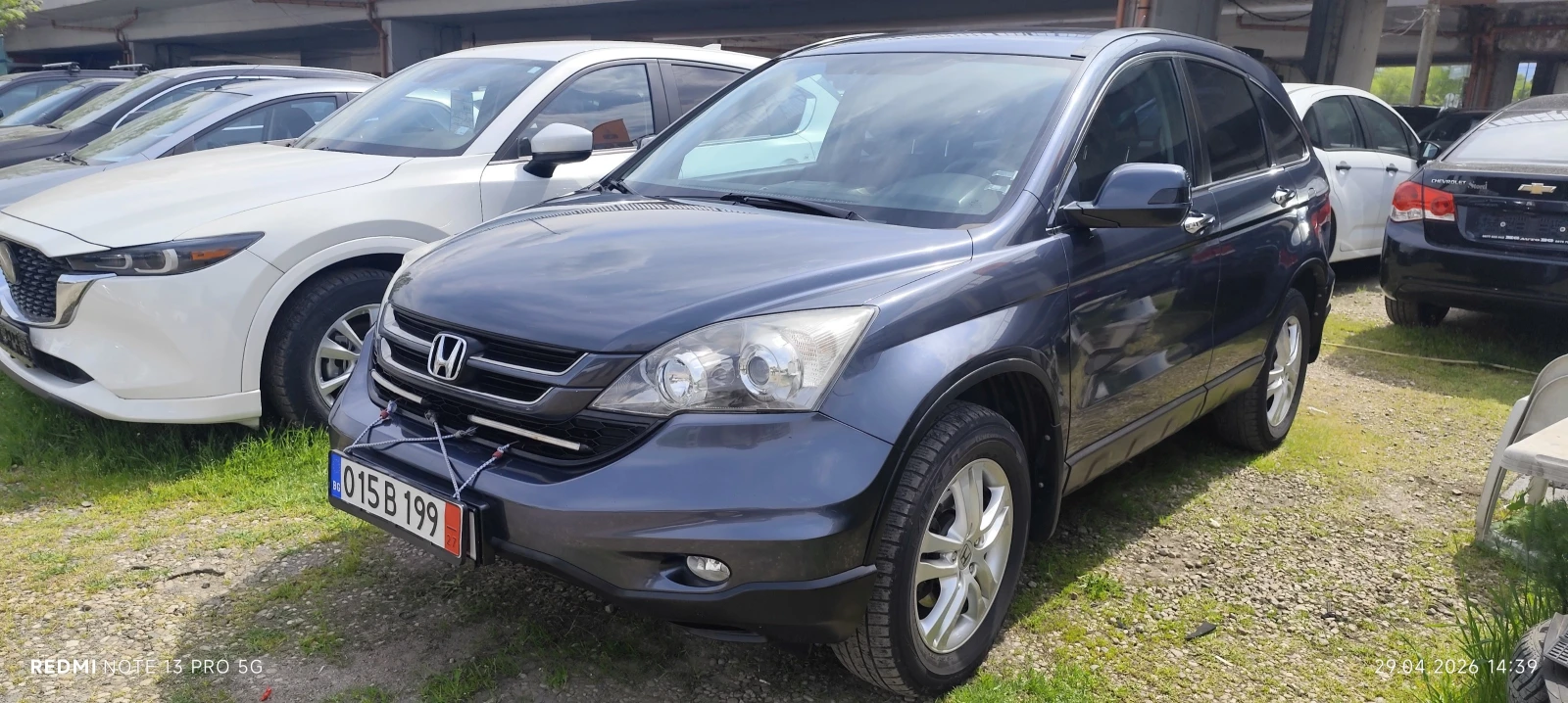 Honda Cr-v 2.2 i-DTEC 150 к.с, 4X4, КСЕНОН, Лед, КАМЕРА, снимка 2 - Автомобили и джипове - 54389425