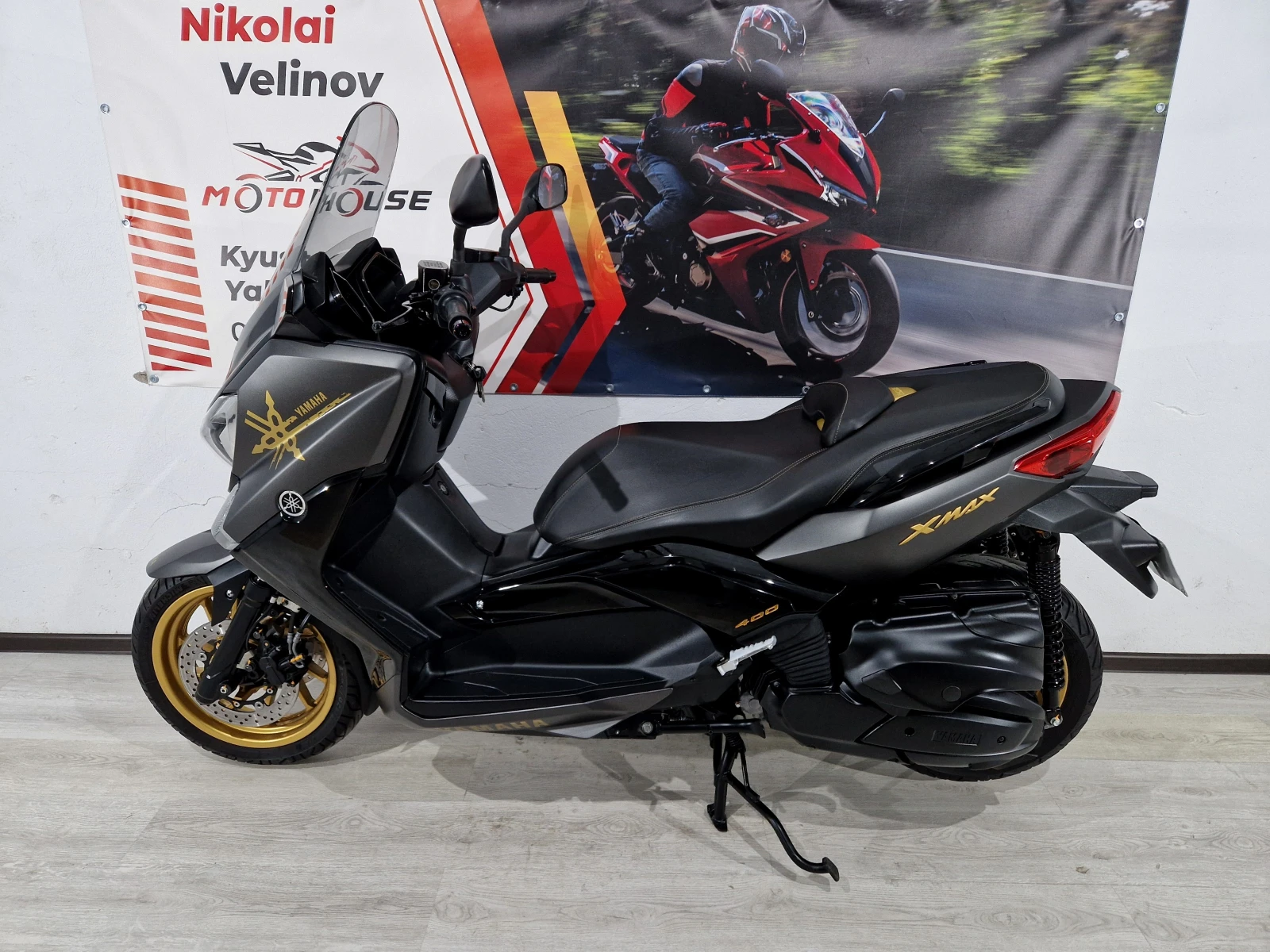 Yamaha X-max 400ie, 2014г!22079км! AKRAPOVIC!, снимка 3 - Мотоциклети и мототехника - 55451340