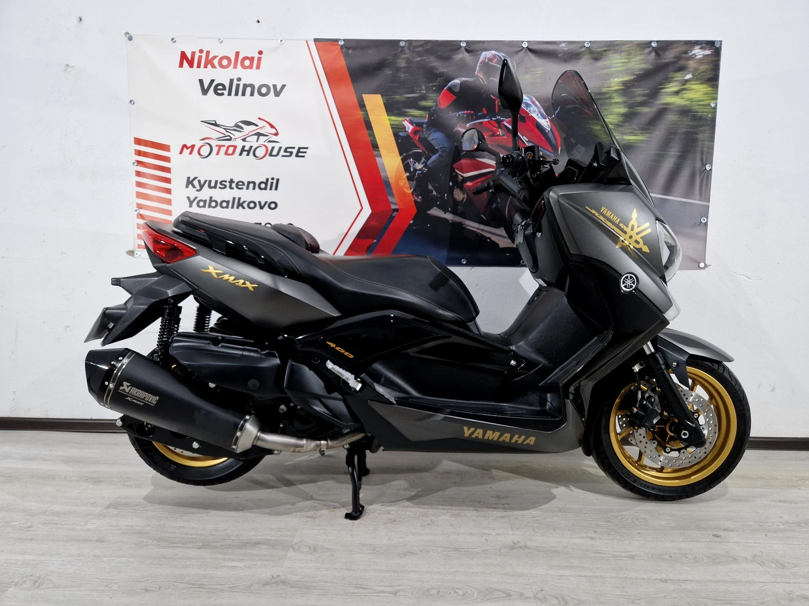 Yamaha X-max 400ie, 2014г!22079км! AKRAPOVIC!, снимка 8 - Мотоциклети и мототехника - 55451340