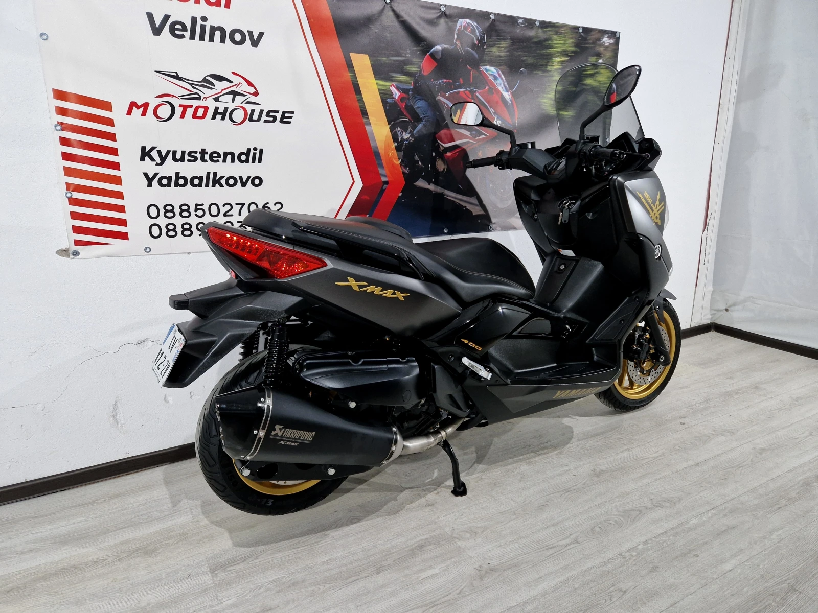 Yamaha X-max 400ie, 2014г!22079км! AKRAPOVIC!, снимка 13 - Мотоциклети и мототехника - 55451340