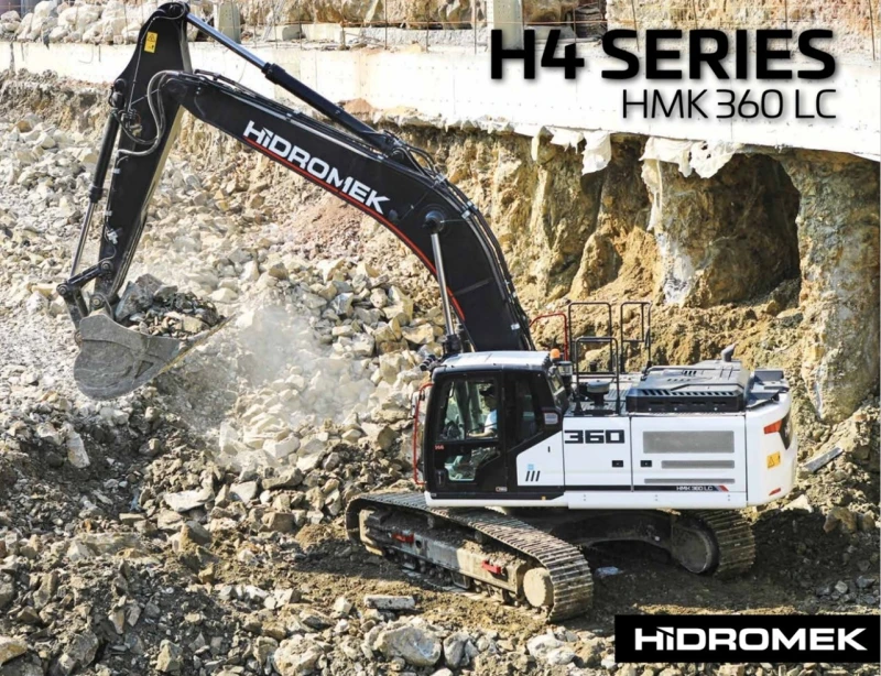 Багер Hidromek HMK360, снимка 2 - Индустриална техника - 52154315