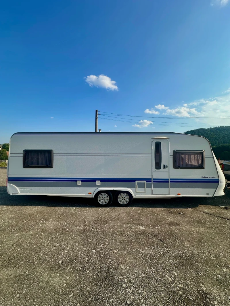 Каравана Hobby Prestige 8-Местна! /НОВ ВНОС /РЕГИСТРИРАНА/ УНИКАТ, снимка 6 - Каравани и кемпери - 51597667