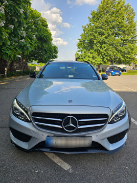 Mercedes-Benz C 220 AMG* 4matic* KEY LESS* CARBON* Панорама* 360  каме, снимка 2