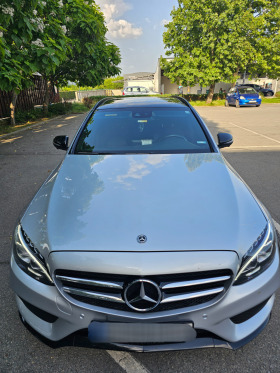 Mercedes-Benz C 220 AMG* 4matic* KEY LESS* CARBON* Панорама* 360  каме, снимка 3