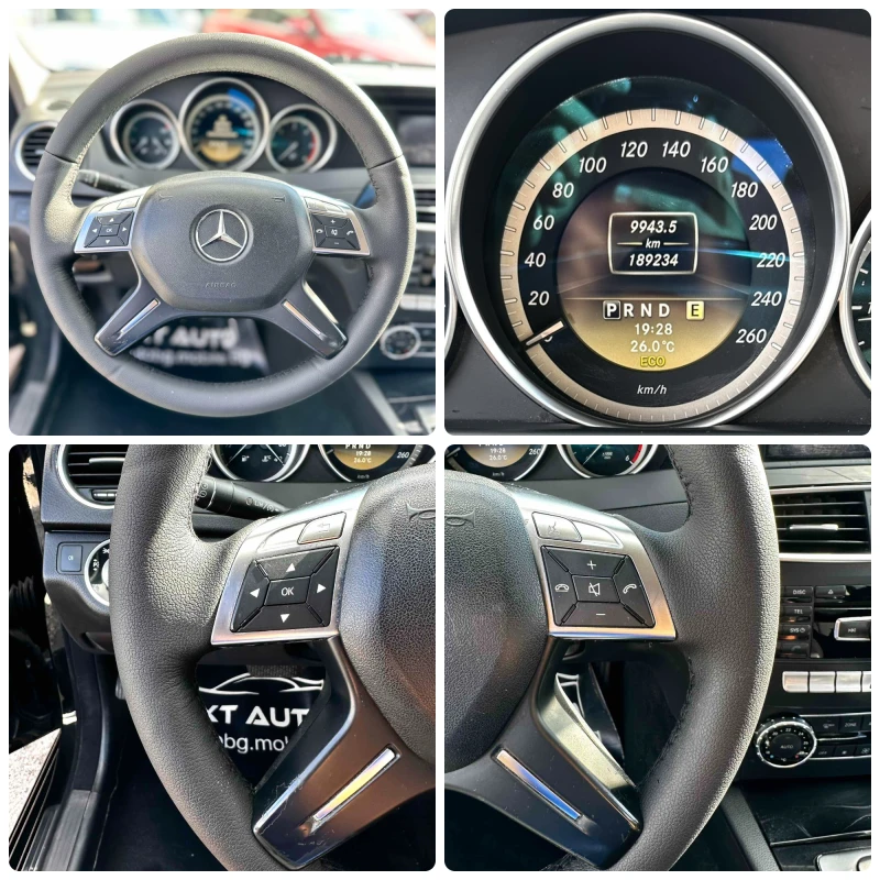 Mercedes-Benz C 220 2.2CDI 170HP NAVI EURO5A, снимка 14 - Автомобили и джипове - 51569903