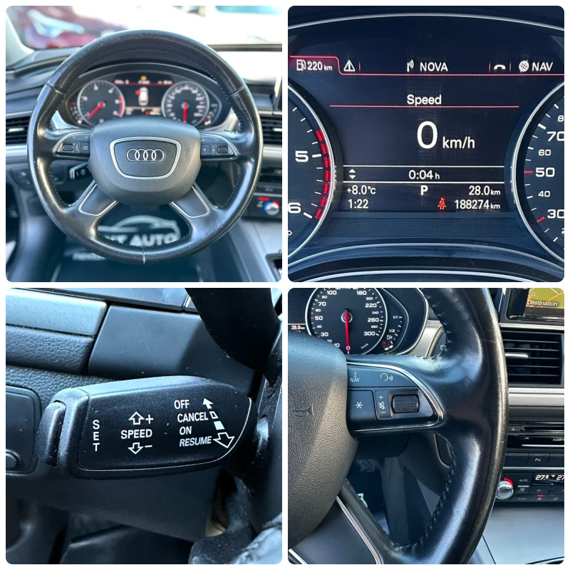 Audi A6 3.0TDI 245HP QUATTRO NAVI EURO5B, снимка 14 - Автомобили и джипове - 52524845