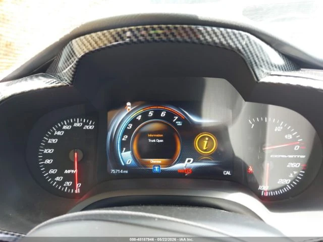 Chevrolet Corvette GRAND SPORT* CARBON* AWE EXHAUST* , снимка 7 - Автомобили и джипове - 55671424