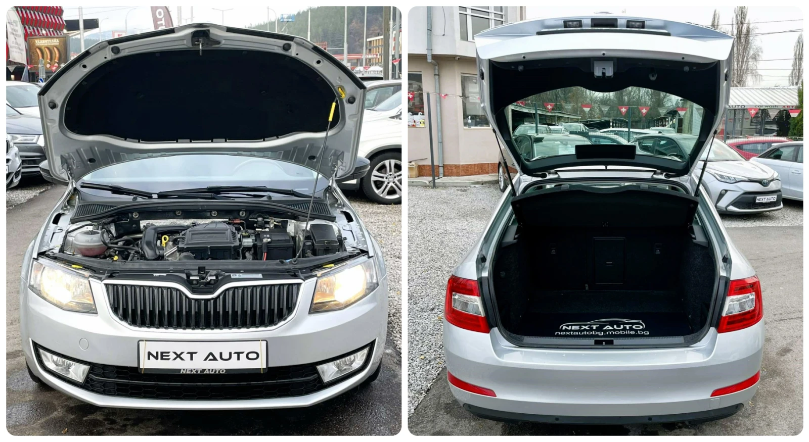 Skoda Octavia КОЖА НАВИ ПАНОРАМА DSG EURO6B | Mobile.bg — изображение 14
