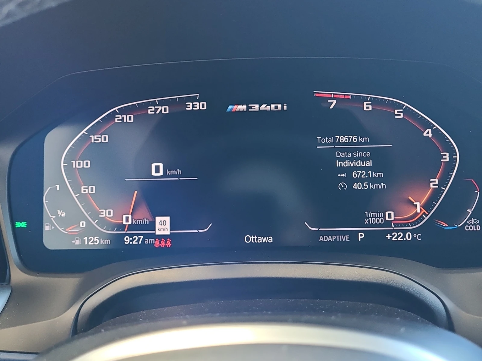 BMW 340 M XDRIVE / 360 / HUD / INDIVIDUAL SEATS / Carfax, снимка 9 - Автомобили и джипове - 55972969