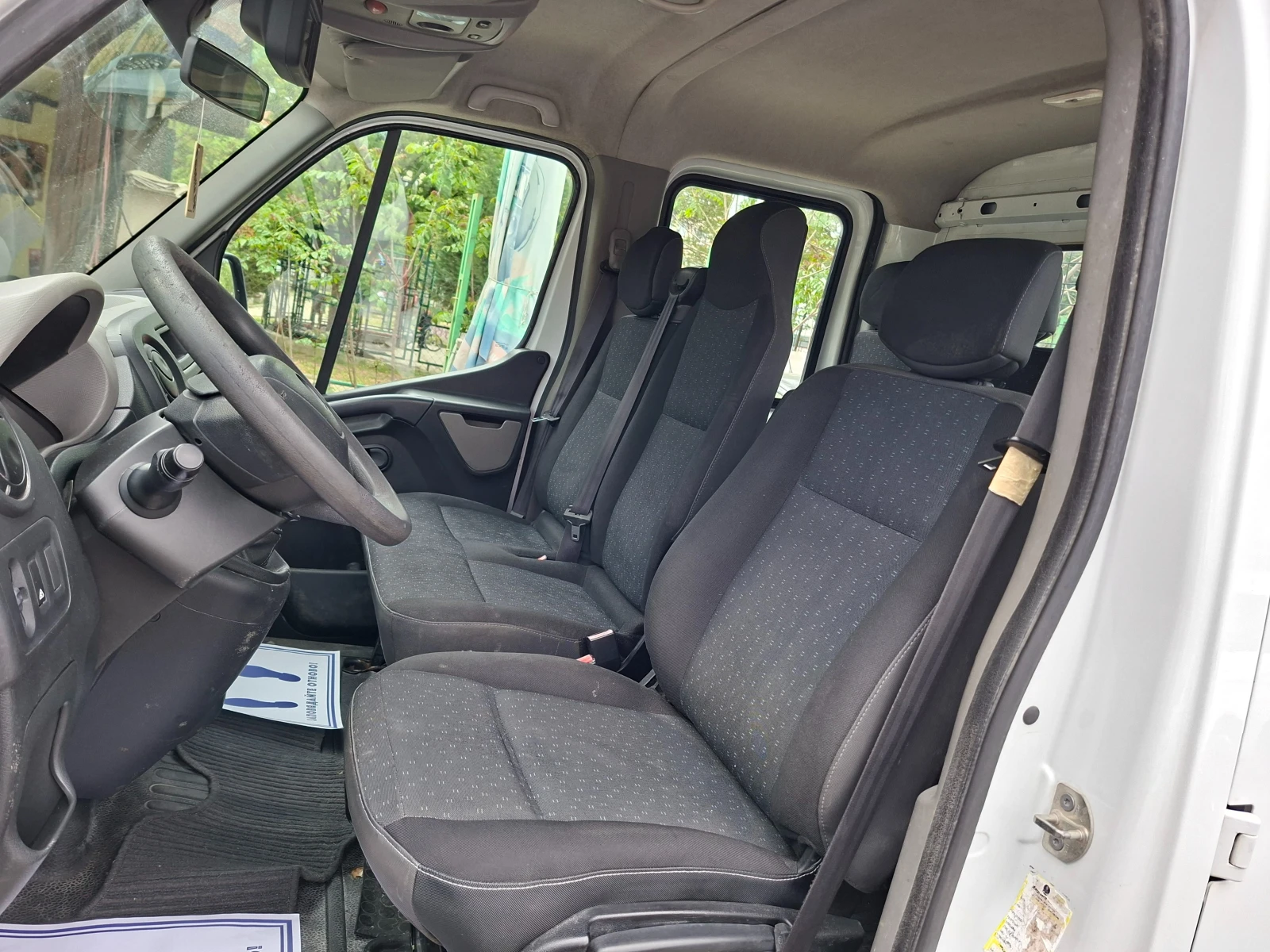 Opel Movano 2.3CDTI* 6-SPEED.* 2.5м.-2.0м.* 36м. х 277EUR.* , снимка 11 - Бусове и автобуси - 54510556