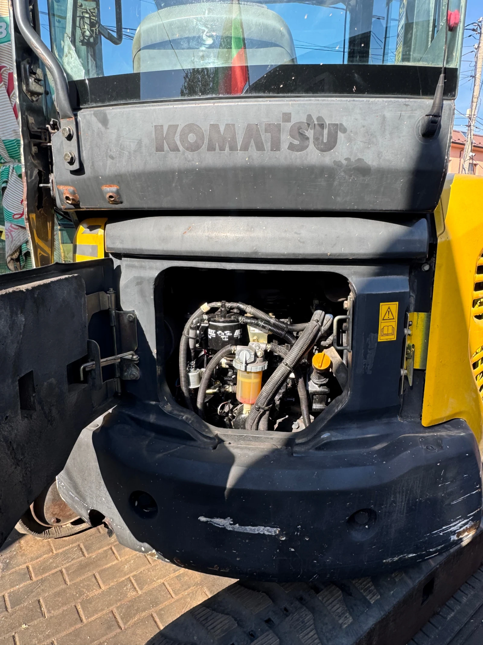 Багер Komatsu PC27MR-2 , снимка 7 - Индустриална техника - 55183186