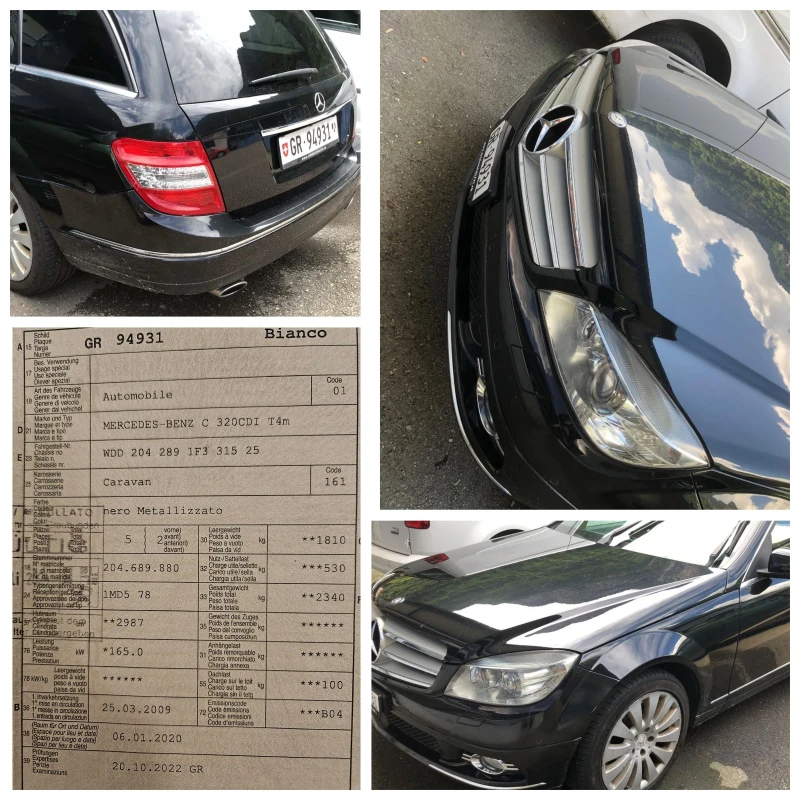 Mercedes-Benz C 320 CDI 4MATIC AUTOMATIC swiss edition , снимка 17 - Автомобили и джипове - 47479273