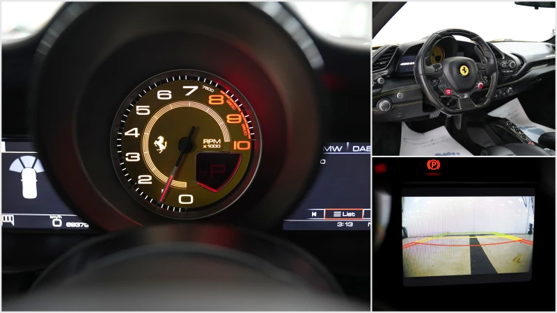 Ferrari 488 GTB 3.9 V8 BiTurbo Carbon Package AKRAPOVIC, снимка 13 - Автомобили и джипове - 50548025