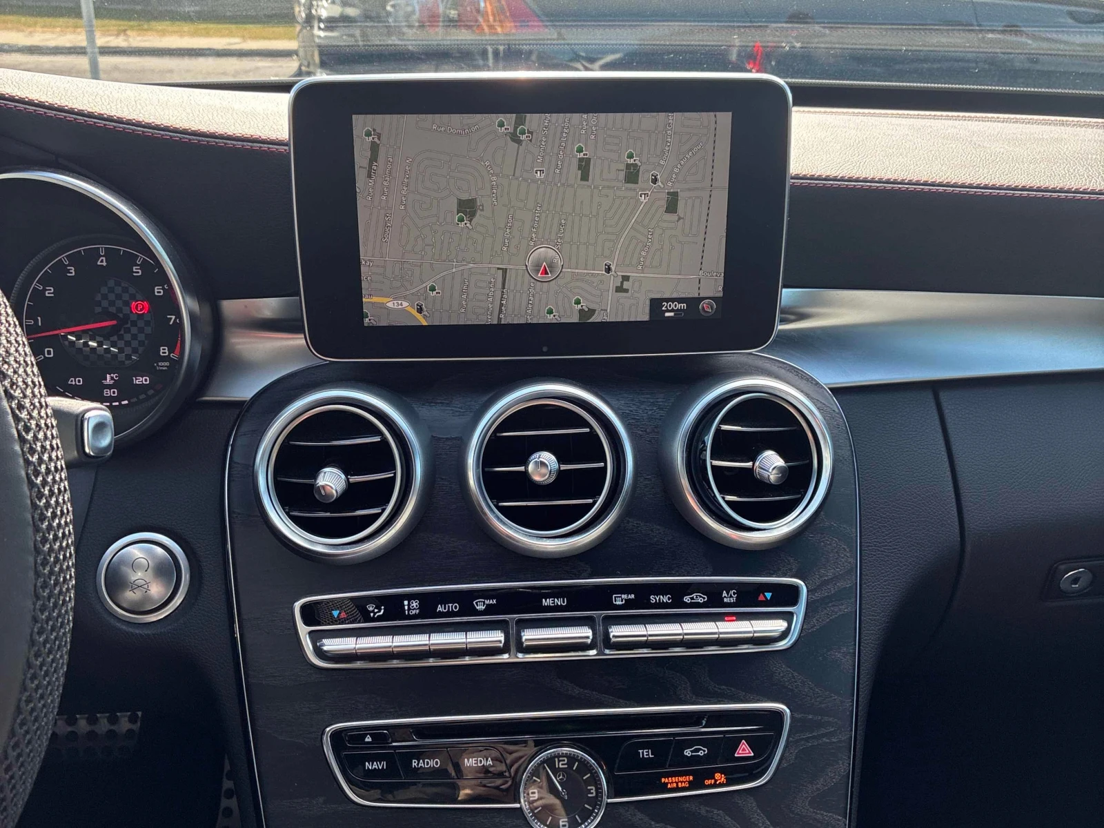 Mercedes-Benz C 450 AMG BURMESTER * �������� * �������� ������� *  | Mobile.bg � ����������� 8