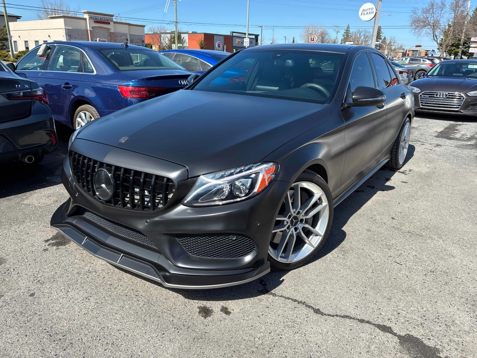 Mercedes-Benz C 450 AMG BURMESTER * ПАНОРАМА * СЕРВИЗНА ИСТОРИЯ * 