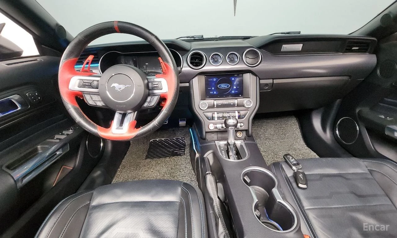 Ford Mustang 5.0GT* GT350 PACK* ПОДГРЕВ* ОБДУХВАНЕ* NAVI* КОЖА*, снимка 8 - Автомобили и джипове - 54727134