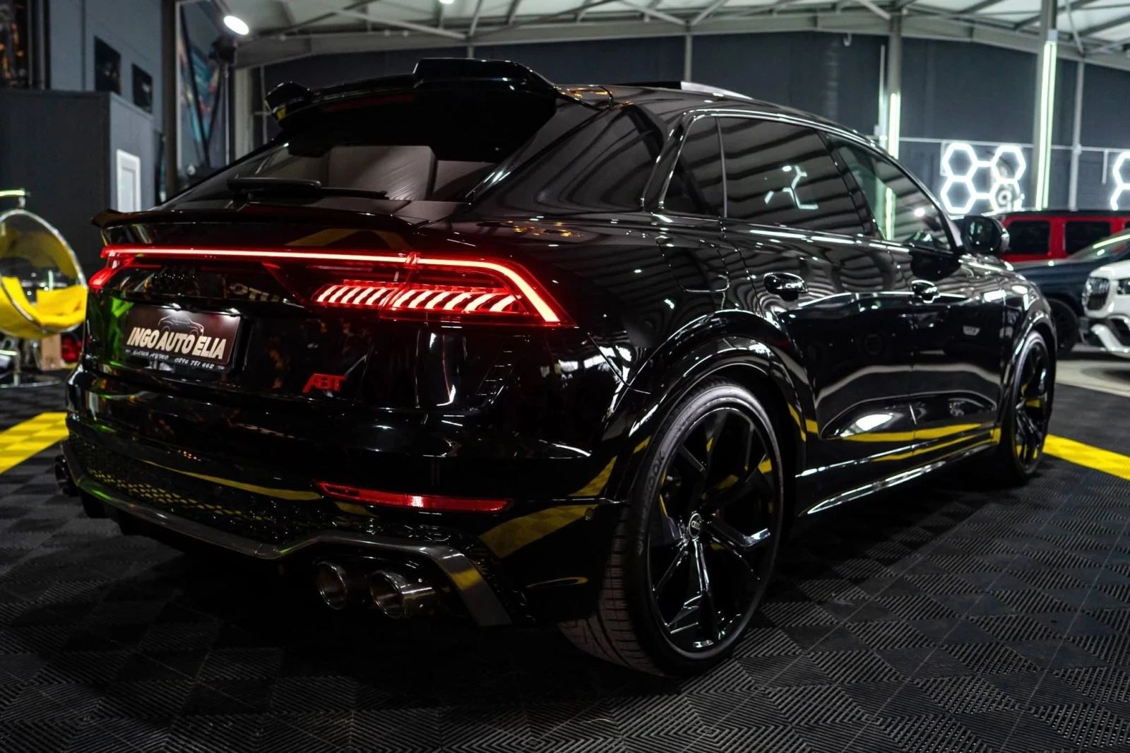 Audi RSQ8 ABT TUNING CARBON CERAMIC ПАНО B&O ЛИЗИНГ 100%, снимка 10 - Автомобили и джипове - 54645090