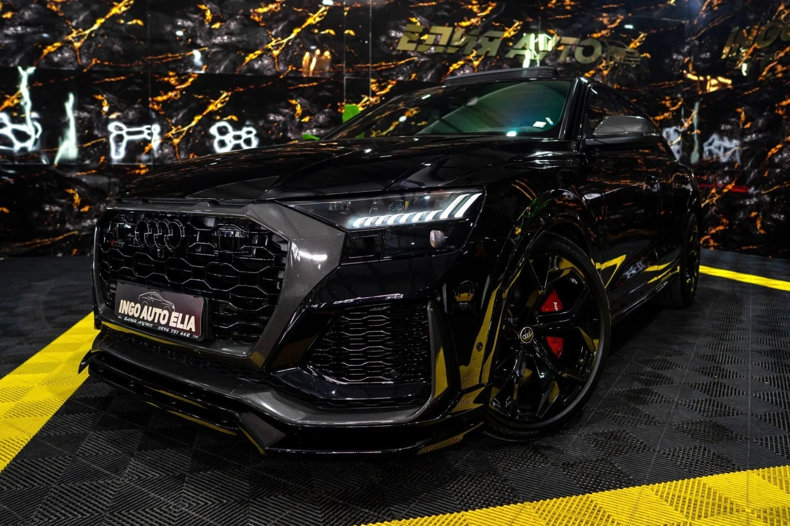 Audi RSQ8 ABT TUNING CARBON CERAMIC ПАНО B&O ЛИЗИНГ 100%, снимка 4 - Автомобили и джипове - 54645090