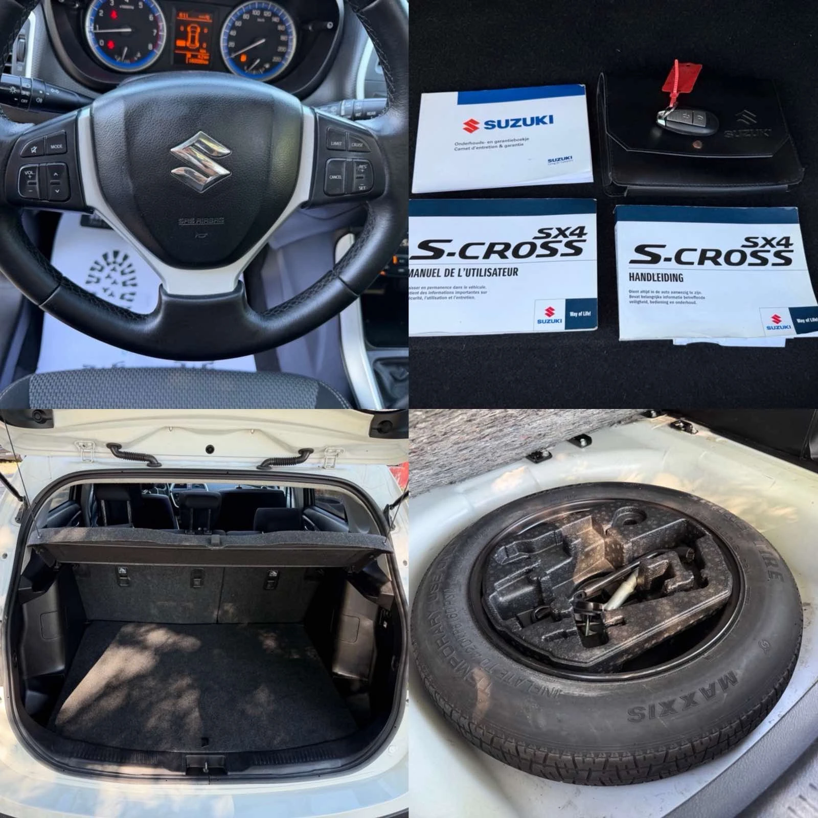 Suzuki SX4 S-Cross II 2WD 1.6i(120к.с)Бензин Еuro 6B ЛИЗИНГ, снимка 17 - Автомобили и джипове - 55493589