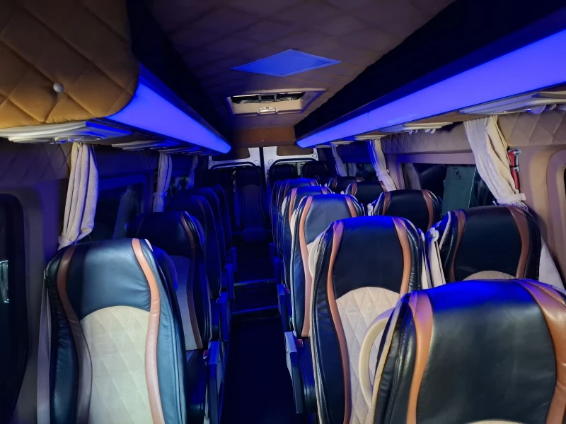 Mercedes-Benz Sprinter 518 24 МЕСТЕН, снимка 10 - Бусове и автобуси - 52537462