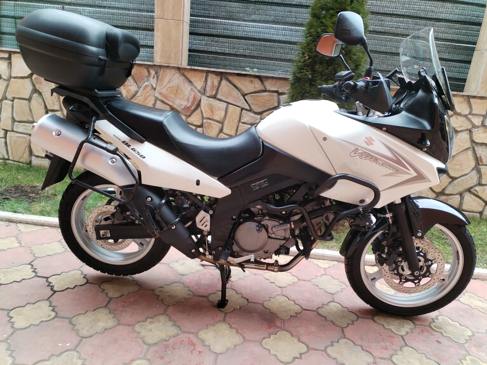 Suzuki V-strom 650i 32kk 09г. 3 куфара!!!  - изображение 5