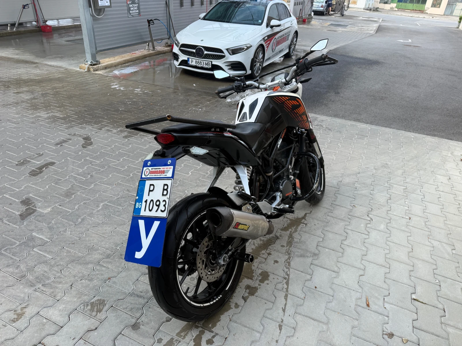 Ktm Duke Учебен, снимка 3 - Мотоциклети и мототехника - 55335902