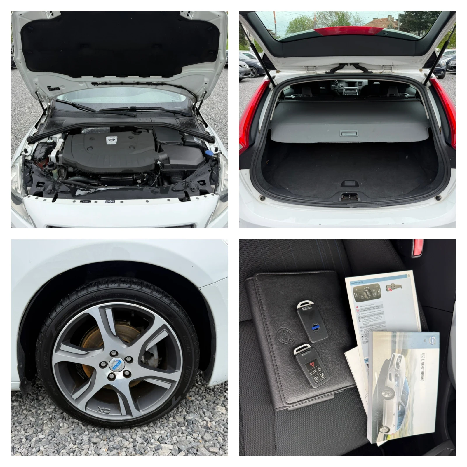 Volvo V60 2.0 D4 5-цилиндров (163 кс) Geartronic/2013г. , снимка 17 - Автомобили и джипове - 54478220