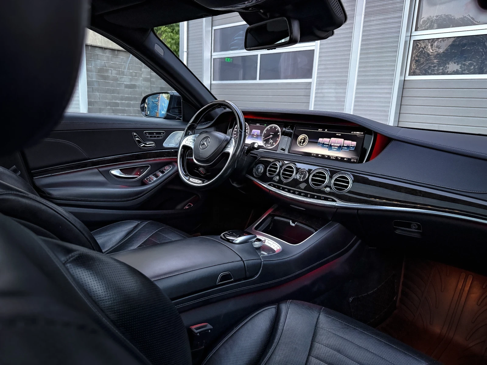 Mercedes-Benz S 500 FULL* DISTRONIC* LINE* BURMESTER, снимка 11 - Автомобили и джипове - 54834899
