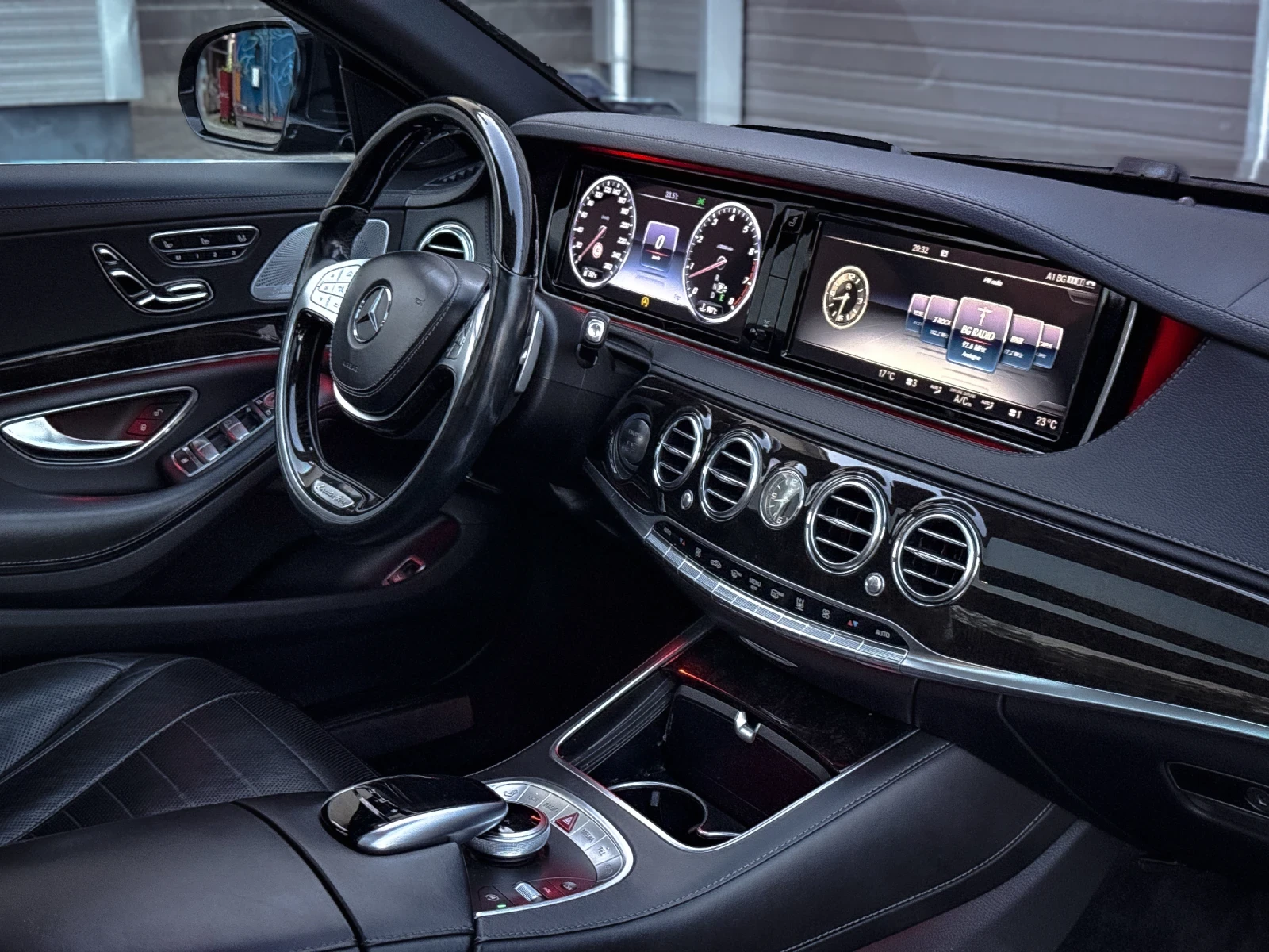 Mercedes-Benz S 500 FULL* DISTRONIC* LINE* BURMESTER, снимка 14 - Автомобили и джипове - 54834899