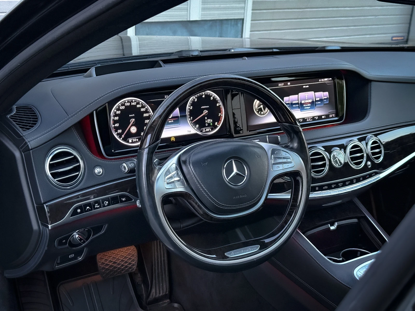 Mercedes-Benz S 500 FULL* DISTRONIC* LINE* BURMESTER, снимка 7 - Автомобили и джипове - 54834899