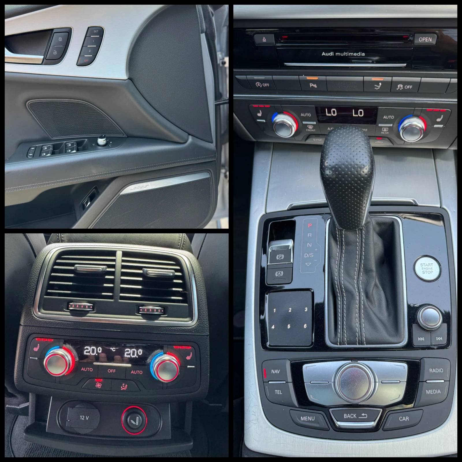 Audi A7 Sline* TFSI* Matrix* Distronic* , снимка 14 - Автомобили и джипове - 55100666